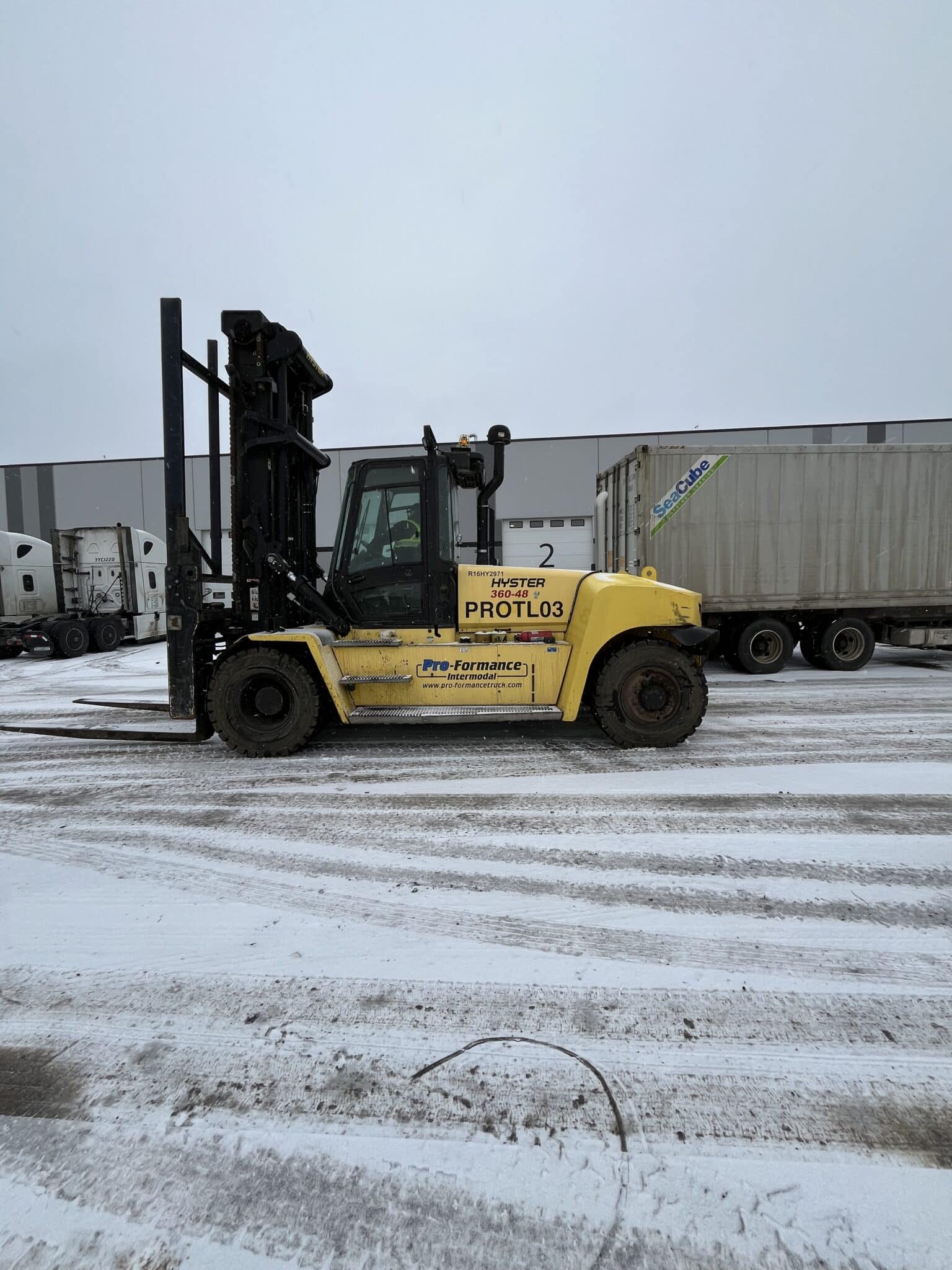 Telehandler and Hyster 360 training and certification. Forklift Safety Training Calgary